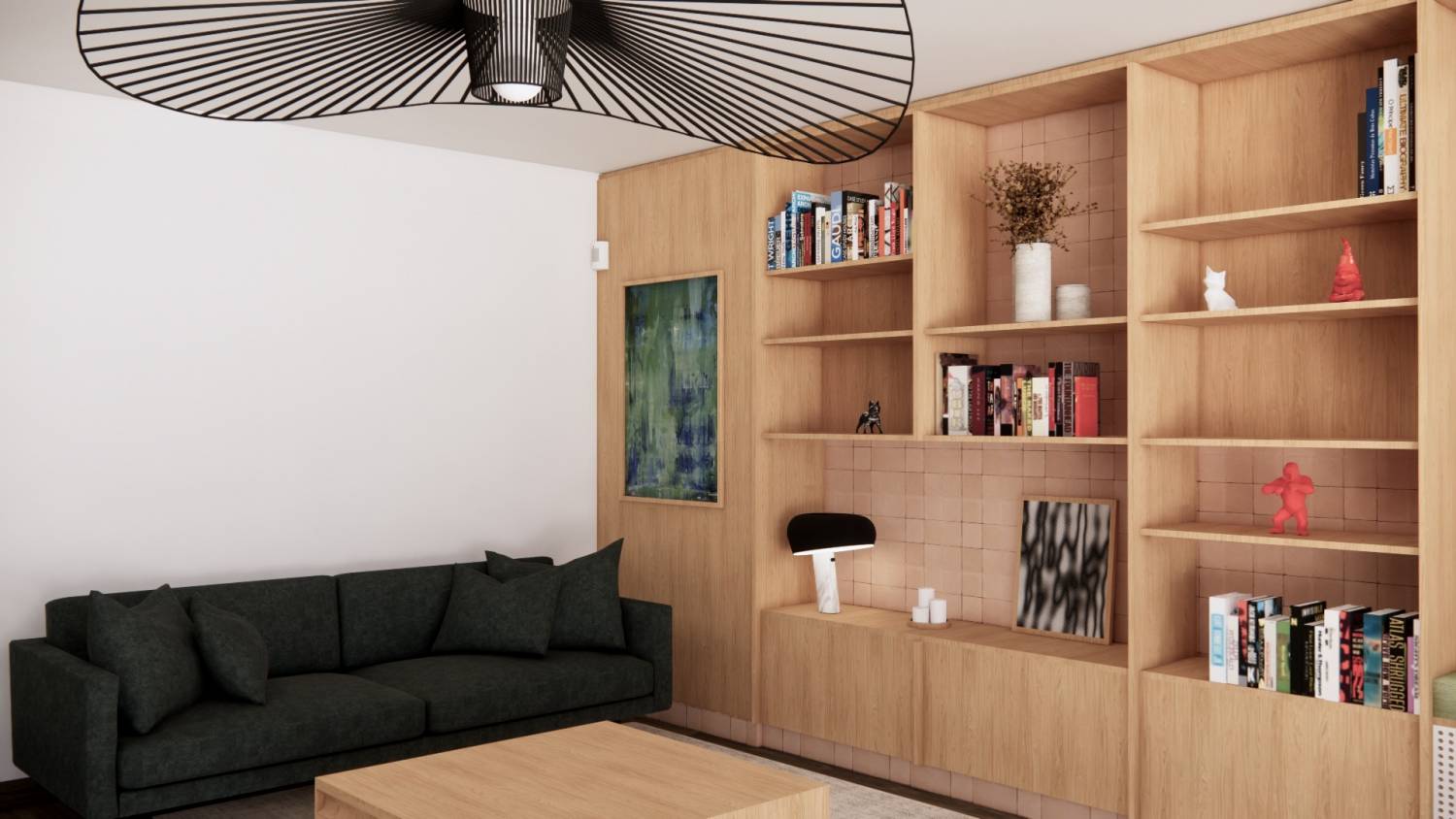 Project DFR - Version 1 - Custom living room furniture - © Studio Flodeau