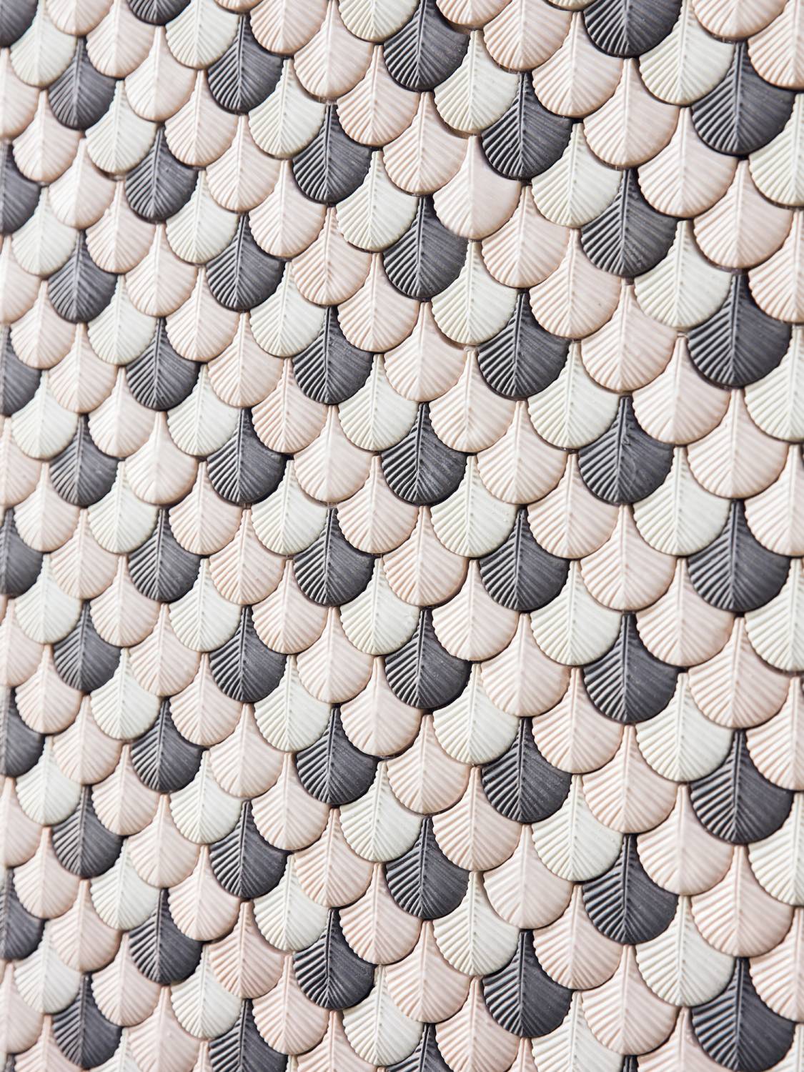 Plumage mosaic tiles by Cristina Celestino | Flodeau.com
