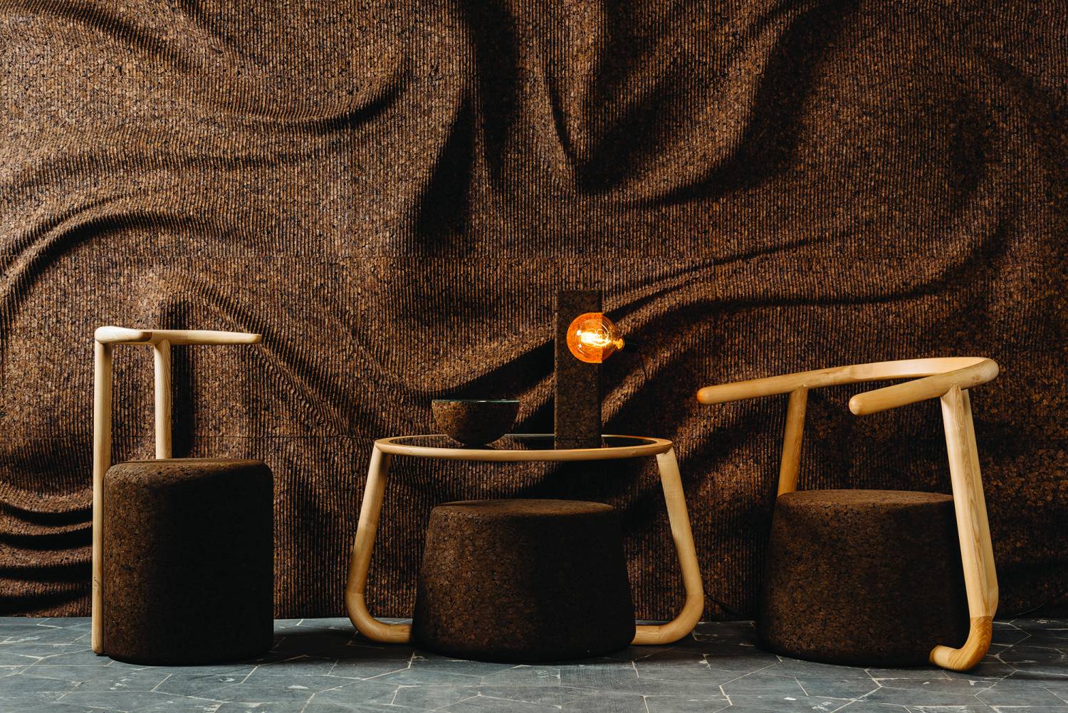 Cork covering solutions and furniture by Gencork - Flodeau.com