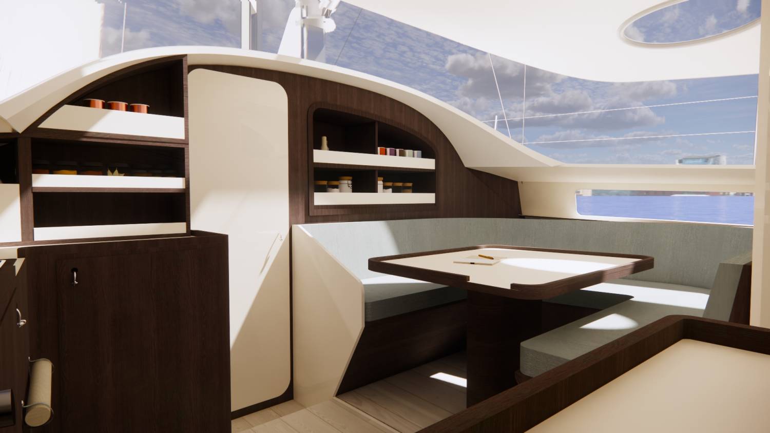 Project WOC - main saloon view ©Studio Flodeau