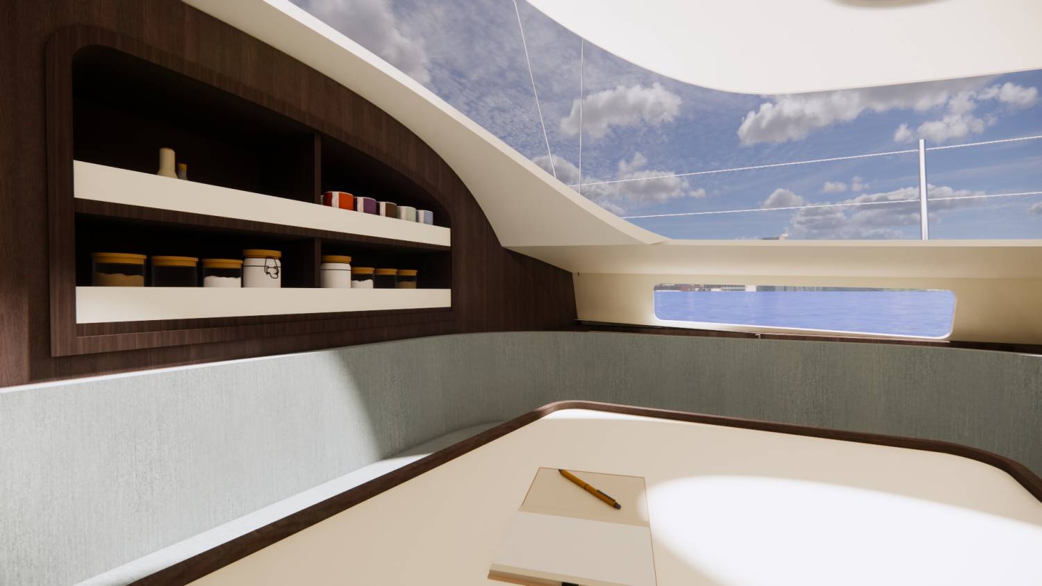 Project WOC - kitchen view ©Studio Flodeau