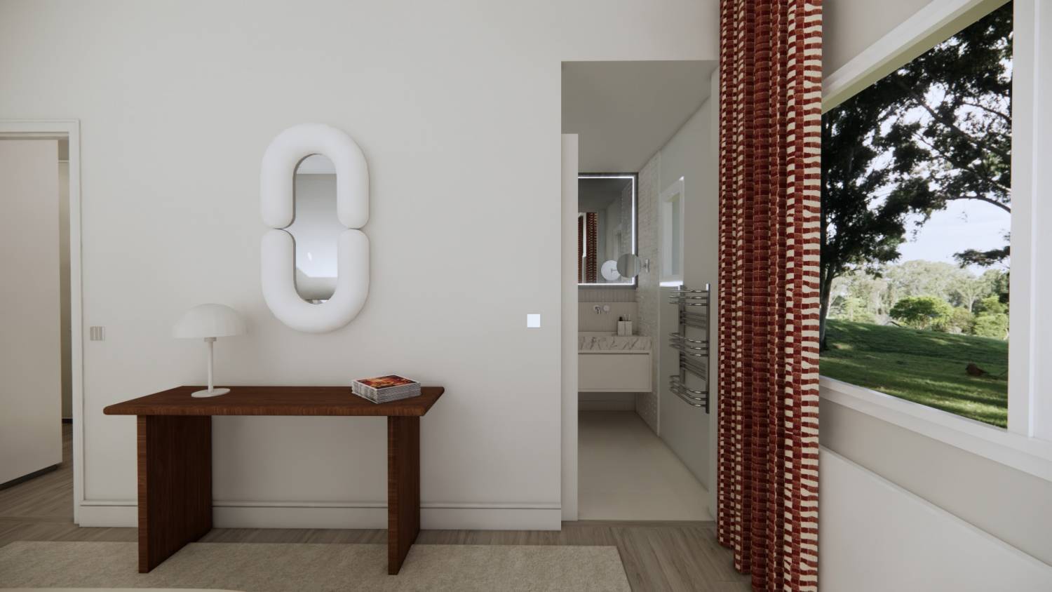 Project DNZ ©Studio Flodeau Guest bedroom view