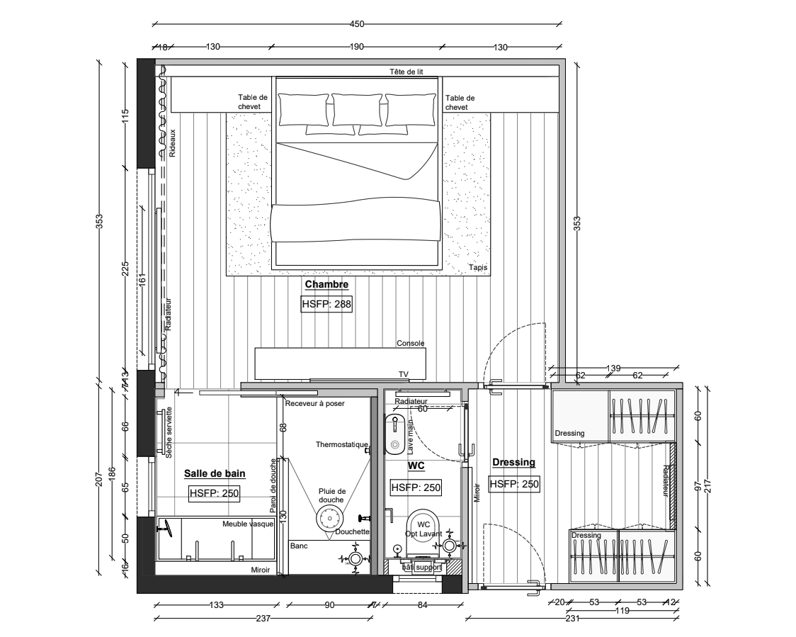 Guest Room project - Project DNZ © Florence Deau