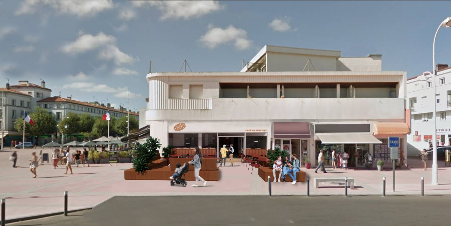 NousNous coffee shop concept design - Studio Flodeau © Florence Deau