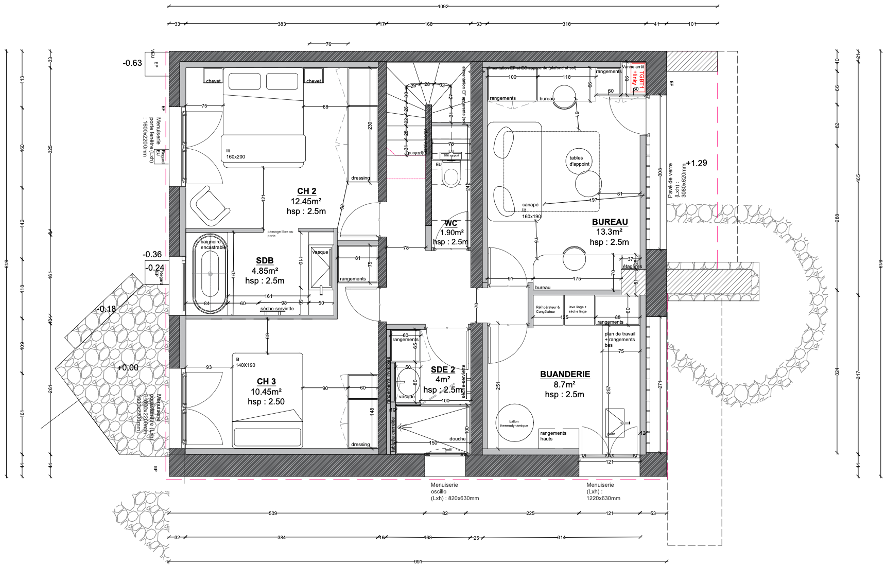 Project ESC - plan RDC ©Studio Flodeau