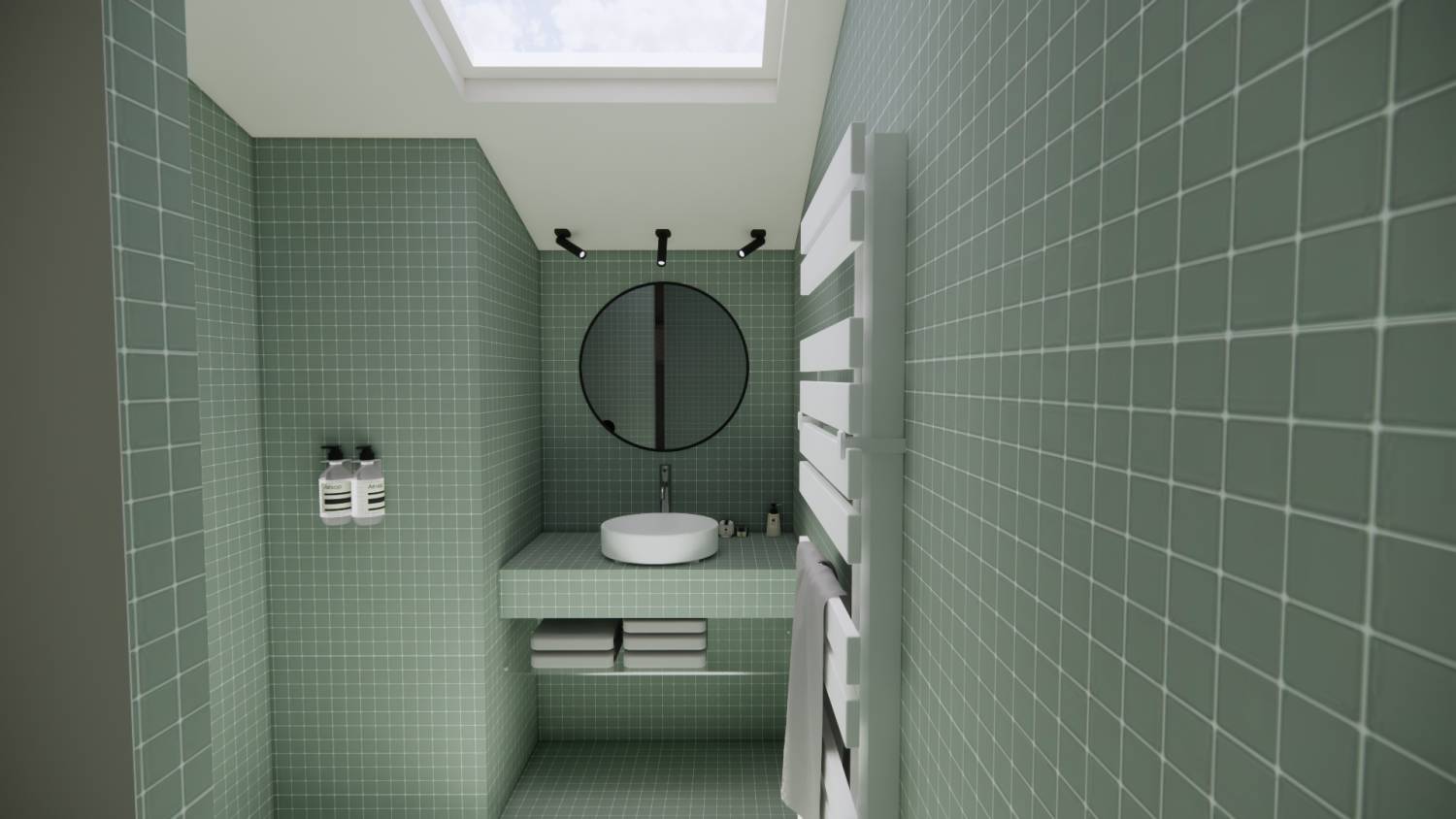 Project BNT Bathroom project ©Studio Flodeau