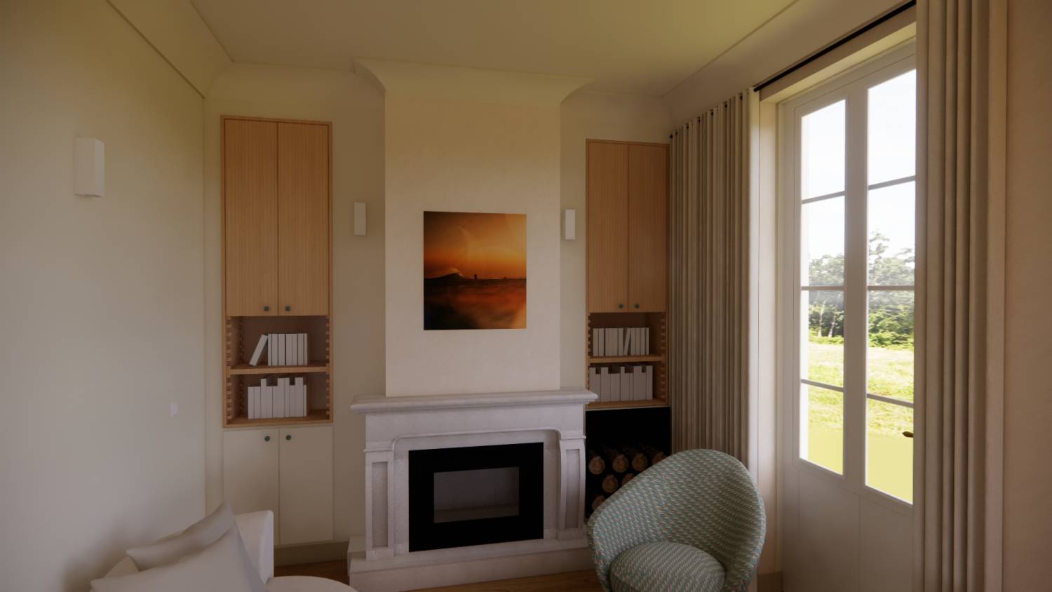 Project RDR - living room project ©Studio Flodeau