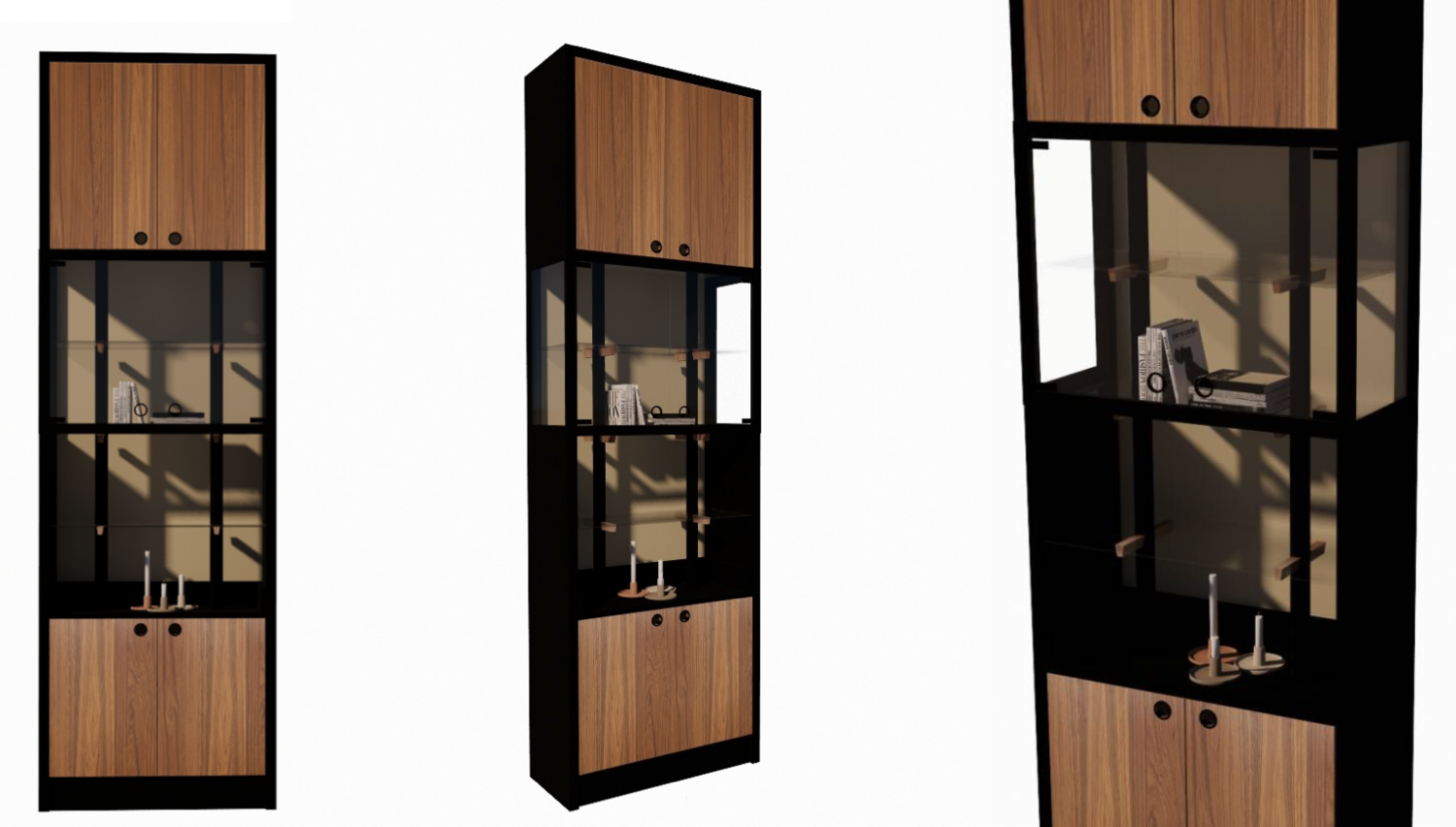 Dining room cabinet - Custom Furniture ©Flodeau